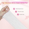 UHdod Kit de Espuma Calmante de Hamamelis y Compresas Perineales