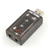AYMBH USB-SOUND7 Portable USB Sound Card Adapter with Virtual 7.1