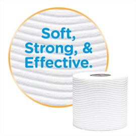 Cottonelle CleanCare Toilet Paper, 48 Double Rolls, Strong Bath Tissue