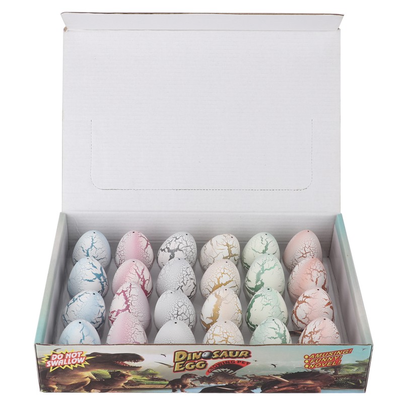 24pcs Growing Dinosaur Toy Easter Dinosaur Eggs Grow in Water