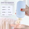 ChAusa Pack of 4 Squeeze Bottles with Flip Cap, 200
