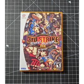 Unbranded Dreamcast Street Fighter 3rd Strike Custom Case - NO Game or Manual