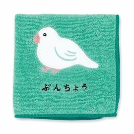 High Tide New Retro Hand Towel Handkerchief Towel Handkerchief Hightie (Green)