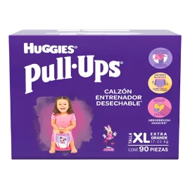 Pull-ups Calzoncitos Entrenadores Etapa 6 Para Niña 90pzs Ms Etapa 6