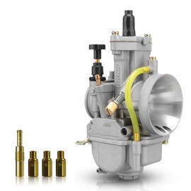 NIBBI PWK32 Carburetor,Motorcycle Carb fit for 300cc-350cc ATV Go Kart Dirt Pit Bike Mini bike Scooters SSR APOLLO