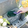 Azuma Brush, Tombstone Corner Washing Brush, Total Length: Approx. 28
