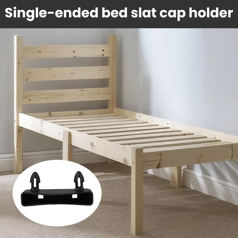 72 Pcs Bed Slat Caps, Plastic Side and Center Bed