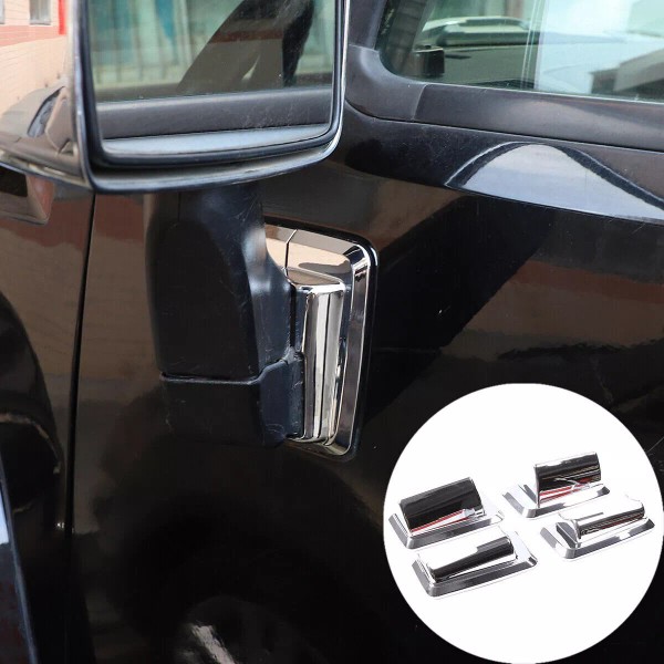 necar2020 For Hummer H3 2005-09 ABS Chrome Car Side Rearview