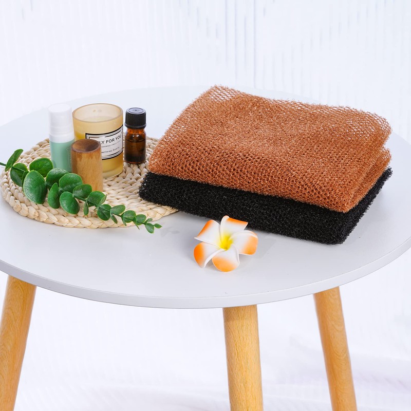 2 Pcs African Exfoliating Net, Fengek 31.5 Inch African Long