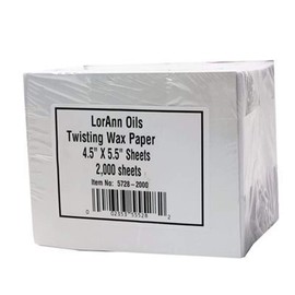 LorAnn Twising Wax Paper Sheets - 2000 piece package
