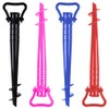 Sol Coastal Plastic Beach Umbrella Sand Anchor, Rust-Free and Sized