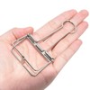 Extra Large Binder Clips 2 Inch, Big Paper Clamps Silver