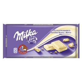 Milka White 100 g (Pack of 11)