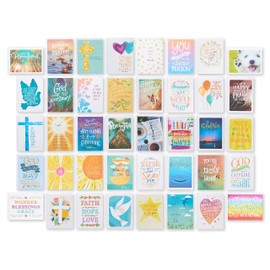 American Greetings Deluxe Religious All-Occasion Card Assortment (40-Count)