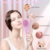 Feoflen Silicone Face Scrubber Exfoliator, Silicone Face Wash Brush for