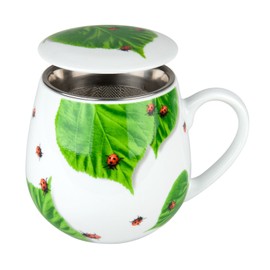 Tea for you - Ladybird on Leaves