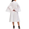 Go Mai Women's Plus Size Elegant Church Robe with Flash