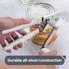 Commercial Can Opener, UHIYEE Hand Crank Can Opener Manual Heavy