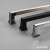 Alzassbg 10 Pack Polished Chrome Cabinet Pulls, 5 Inch(127mm) Hole