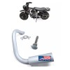 ARSPORT Exhaust Header / Muffler for minibikes 196cc-224cc Torque converter