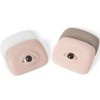 HOTWE 3D Silicone Fake Eyes Models,1 Pair Artificial Practice Skin