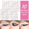 Eyeliner Stencil Eyeshadow Stencil, Eyeliner Stencil Sticker & Eyeshadow Stencils