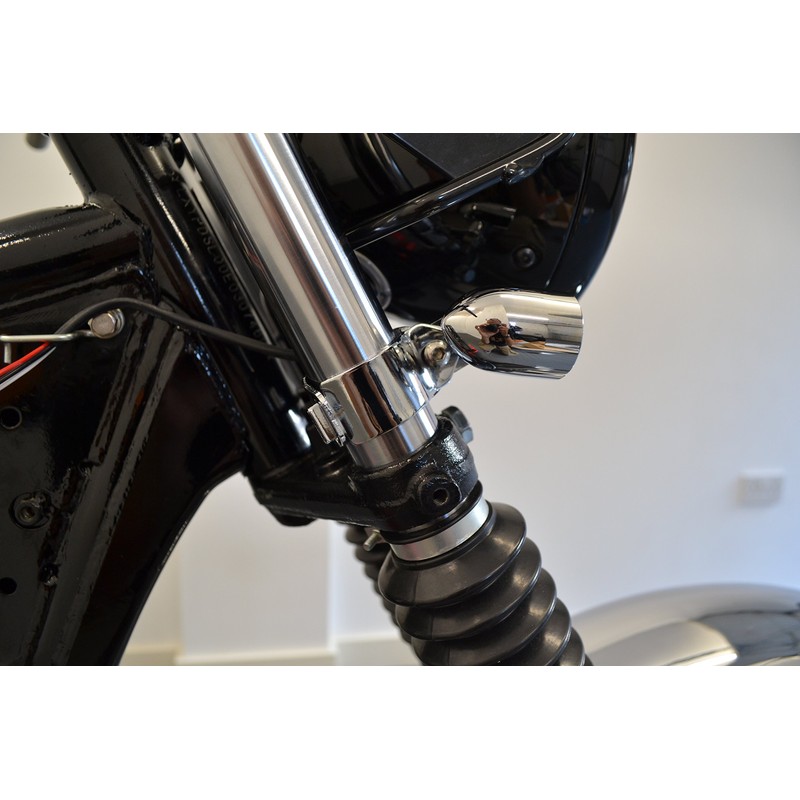 Alchemy Parts Motorbike Indicator Relocation Brackets Fork Mount 31-36mm Adjustable