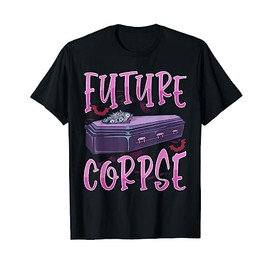 Future Corpse Funny Coffin Pastel Emo Goth T-Shirt