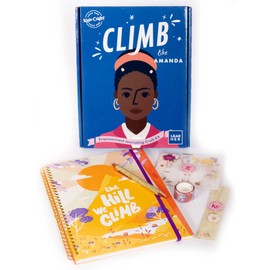 Kids Crafts Climb Like Amanda Empowerment Journaling Craft Kit - Journal for Girls Ages 8-12 | Journals for Kids | Great 10 Year Old Girl Birthday Gifts to Inspire and Motivate.