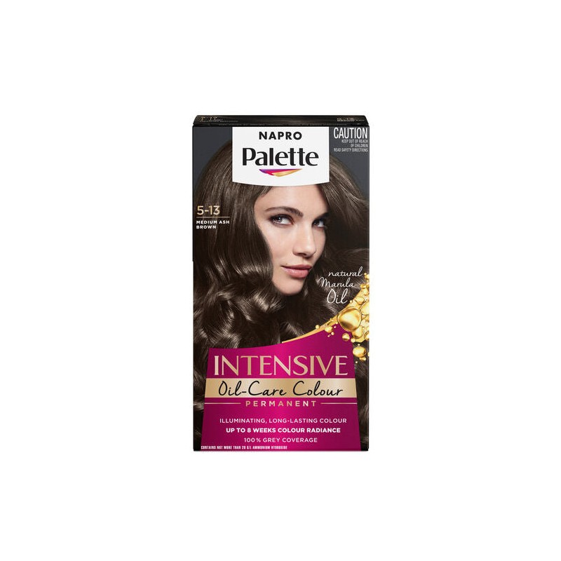 Napro Palette Permanent Hair Colour 5-13 Medium Ash Brown