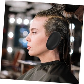 TOVINANNA 3 Pairs Permed and Dyed Earmuffs Hair Dye Ear Cuff Ear Muffs Hairdressing Ear Cover Ear Covers for Washing Hair Ear Covers for Bath Ear Bath Caps Ear Caps Dedicated