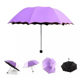 EGTMA Sombrilla Paraguas Plegable Y Portátil Para Sol Lluvia