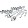 CRAFTSMAN Mechanics Tool Set, 33 Piece, 1/2 Inch Drive SAE/Metric