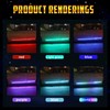 OPL5 Dream Color 2Pcs Truck LED Running Board Lights Sequential