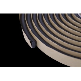 VAM ME915S 3/8" Round Butyl Tape 15' Roll Auto Glass Adhesive Soft Seal