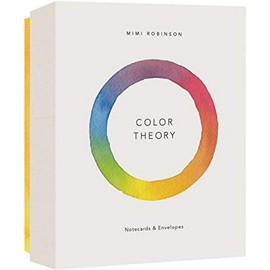 Color Theory Notecards (12 notecards 6 designs, 12 envelopes in a keepsake box)