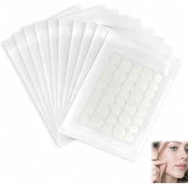 MYDEAR 360pcs Parches para Acné, Parches Hidrocoloides para Espinillas, Calcomanías Ultra Finas para Cara y Piel, Tratamiento Antiimperfecciones con Tecnología Hidrocoloide Avanzada Facial (C)