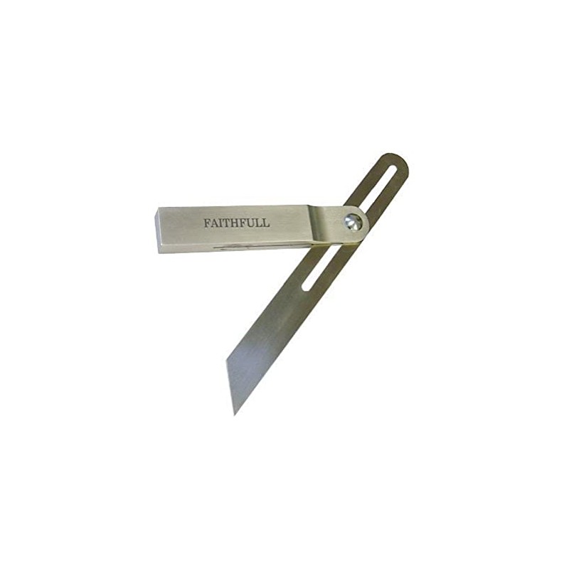 Faithfull FAISB250SS 250mm Aluminium Sliding Bevel Stainless Steel Blade