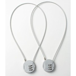 Secure Anti-Theft Password Lock (2-Piece Set) Silver)DP61931