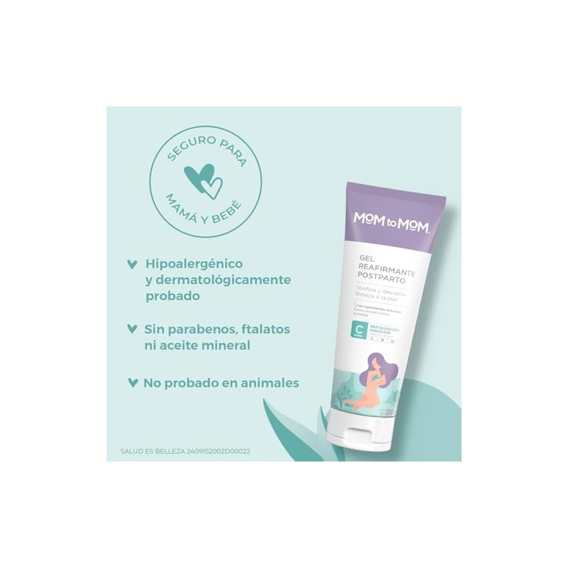 MOM to MOM Gel Reafirmante Postparto ETAPA c 230ml