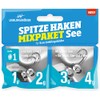 Lieblingsköder Pointed Hooks Size 1 Mix Pack - 4 Jig