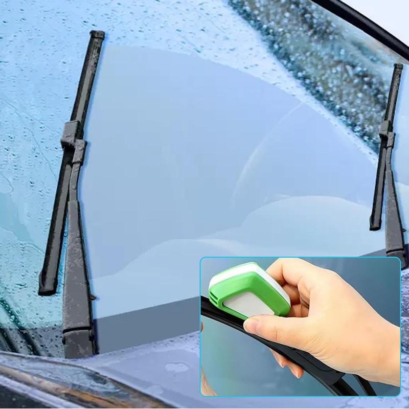 Cfcyhla Pack of 2 windscreen wipers, cutter, sharpener, car wiper