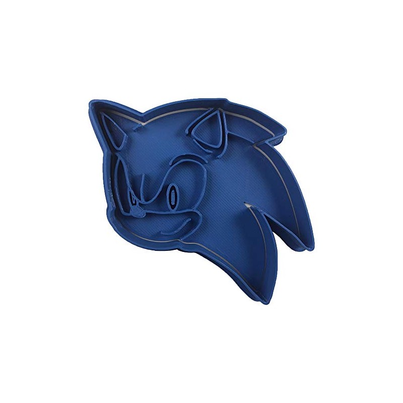 Cuticuter Sonic el Erizo Cookie Cutter, Plastic, Blue