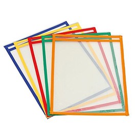 TimeTEX 64335 Learning and Collecting Bags A4-Plus with Colour Edging - Pack of 10