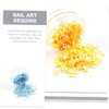 Mikinona Nail Glitter Sequins for DIY Nail Art Safe Material