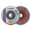 YDROWN 5 Inch Diamond Grinding Electroplated Flap Disc for Glass