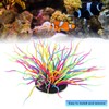 Artificial Sea Anemone Coral Soft Silicone Simulation Luminous Sea Anemone