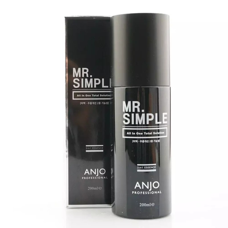 남자화장품 200ml 솔루션 토탈 안조 올인원 심플 Men's Total Solution