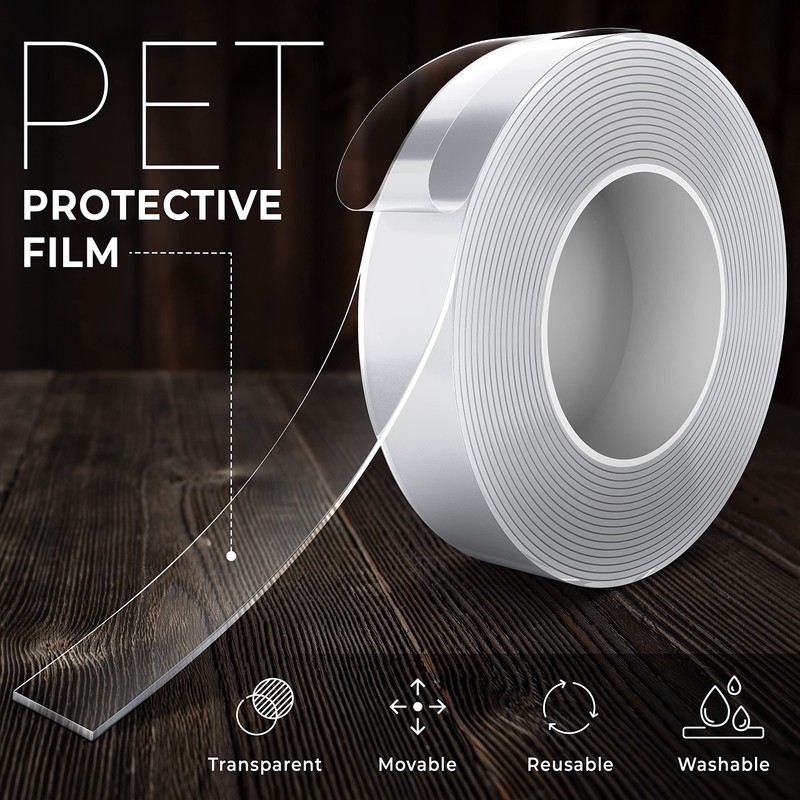 DIY Doctor Multi-Functional Double Sided Nano Tape - Huge 5m