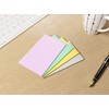 Luxpad Revision 5x3" Flash Cards - Lined (100 Cards) Assorted
